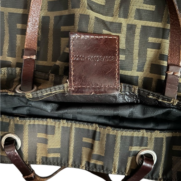 ‼️SOLD ‼️FENDI Zucca FF Top Handle Bag Vintage - PRE OWNED‼️SOLD‼️ - Picture 6 of 8